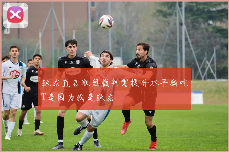 狄龙直言联盟裁判需提升水平我吃T是因为我是狄龙